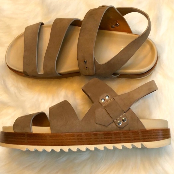 Buscemi Suede Tan Sandals Sz: US 13 / EU 46 main image 10